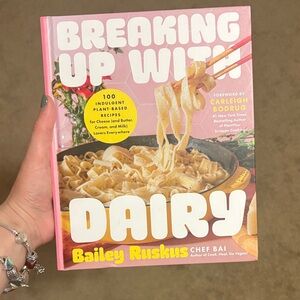 Breaking Up With Dairy Cookbook - Pink